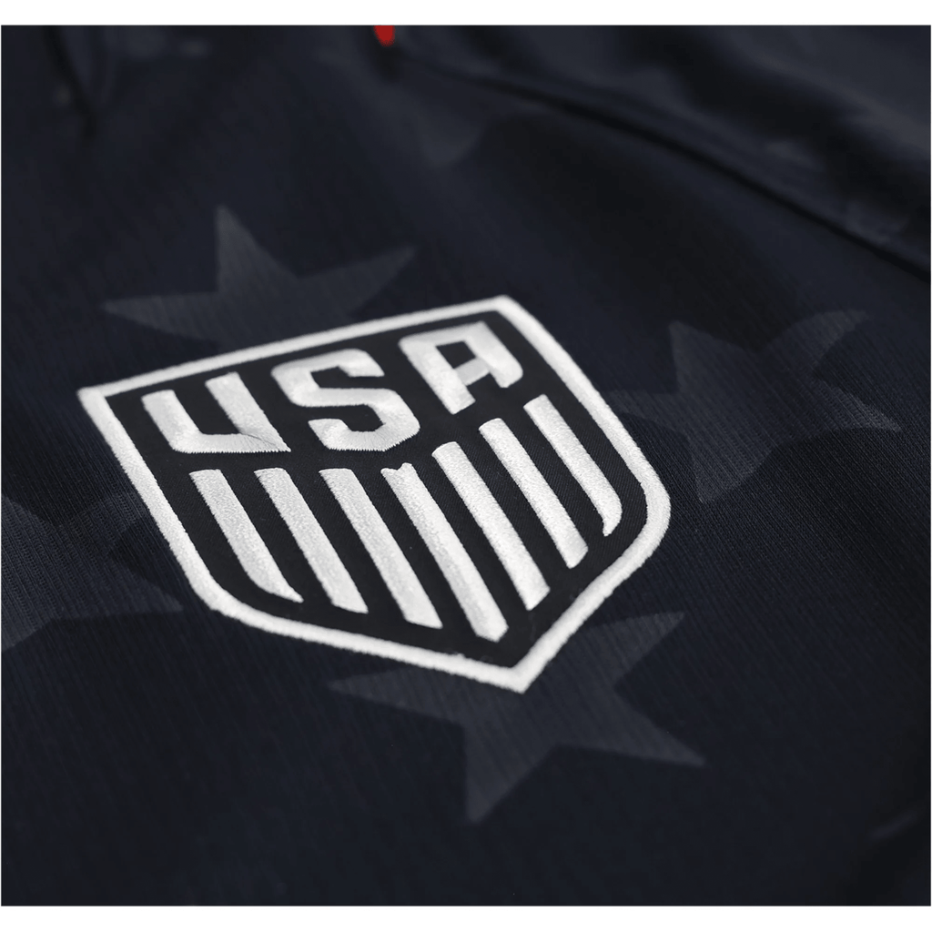 Nike Mens Freese United States Away Stadium Jersey 2026 (Dark Obsidian/Pure Platinum)
