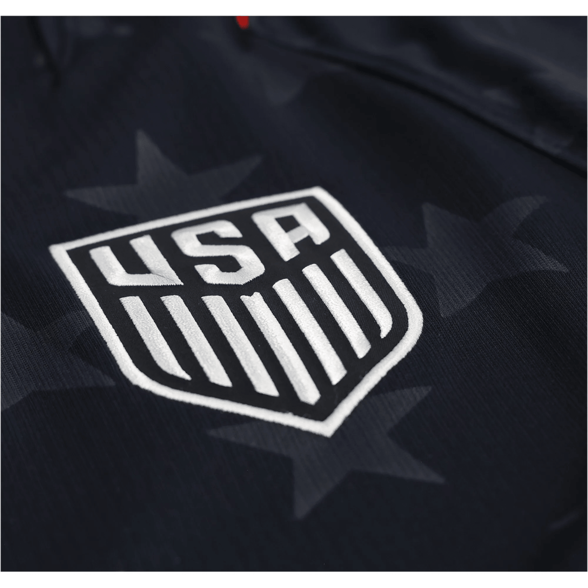 Nike Mens Balogun United States Away Stadium Jersey 2026 (Dark Obsidian/Pure Platinum)