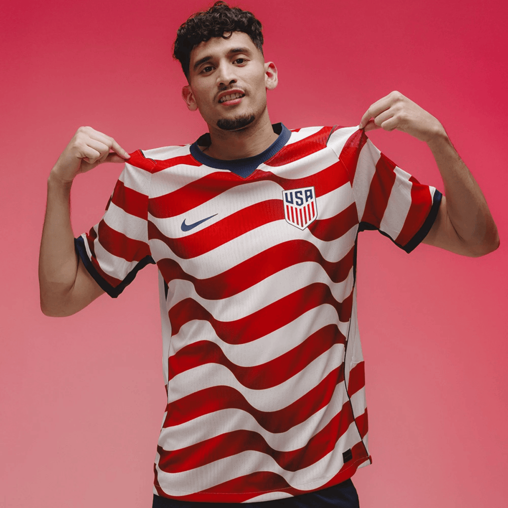 Nike Mens Steffen United States Match Authentic Home Jersey 2026 (Sail/Midnight Navy)