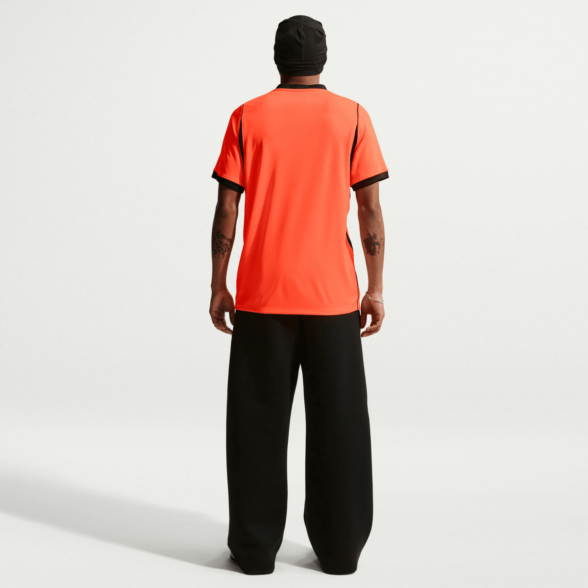 Nike Netherlands Frenkie De Jong Home Jersey 2026 (Hyper Crimson/Black)
