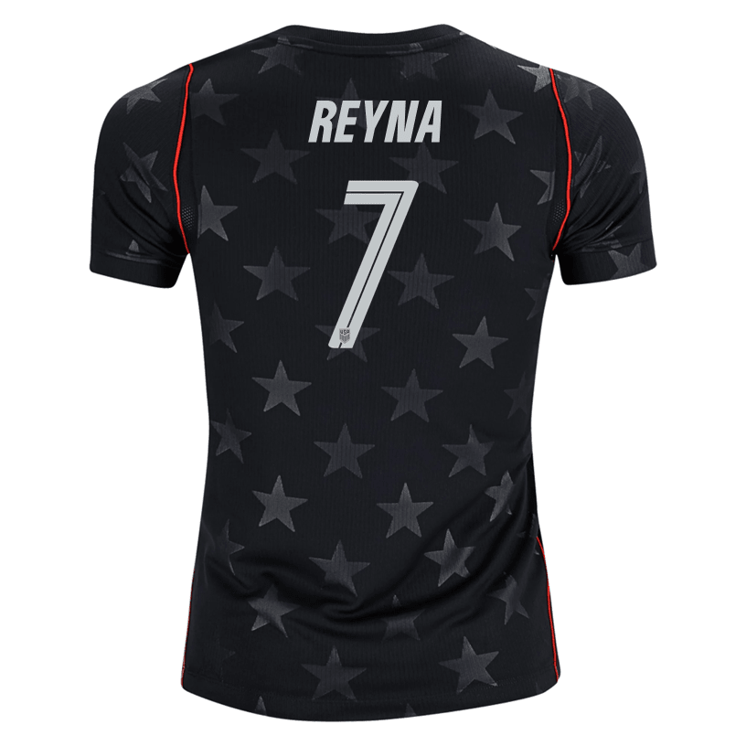 Nike Youth Reyna United States Away Stadium Jersey 2026 (Dark Obsidian/Pure Platinum)