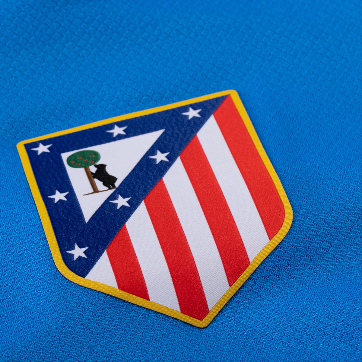 Nike Men's Atletico Madrid Jose Maria GimÃ©nez T90 Third Jersey La Liga Patch 25/26 (Photo Blue/Sport Red)