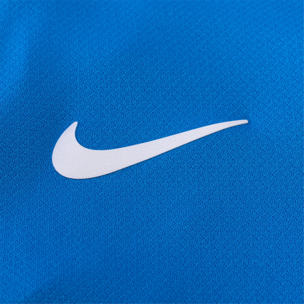 Nike Men's Atletico Madrid Ãlex Baena T90 Third Jersey La Liga Patch 25/26 (Photo Blue/Sport Red)