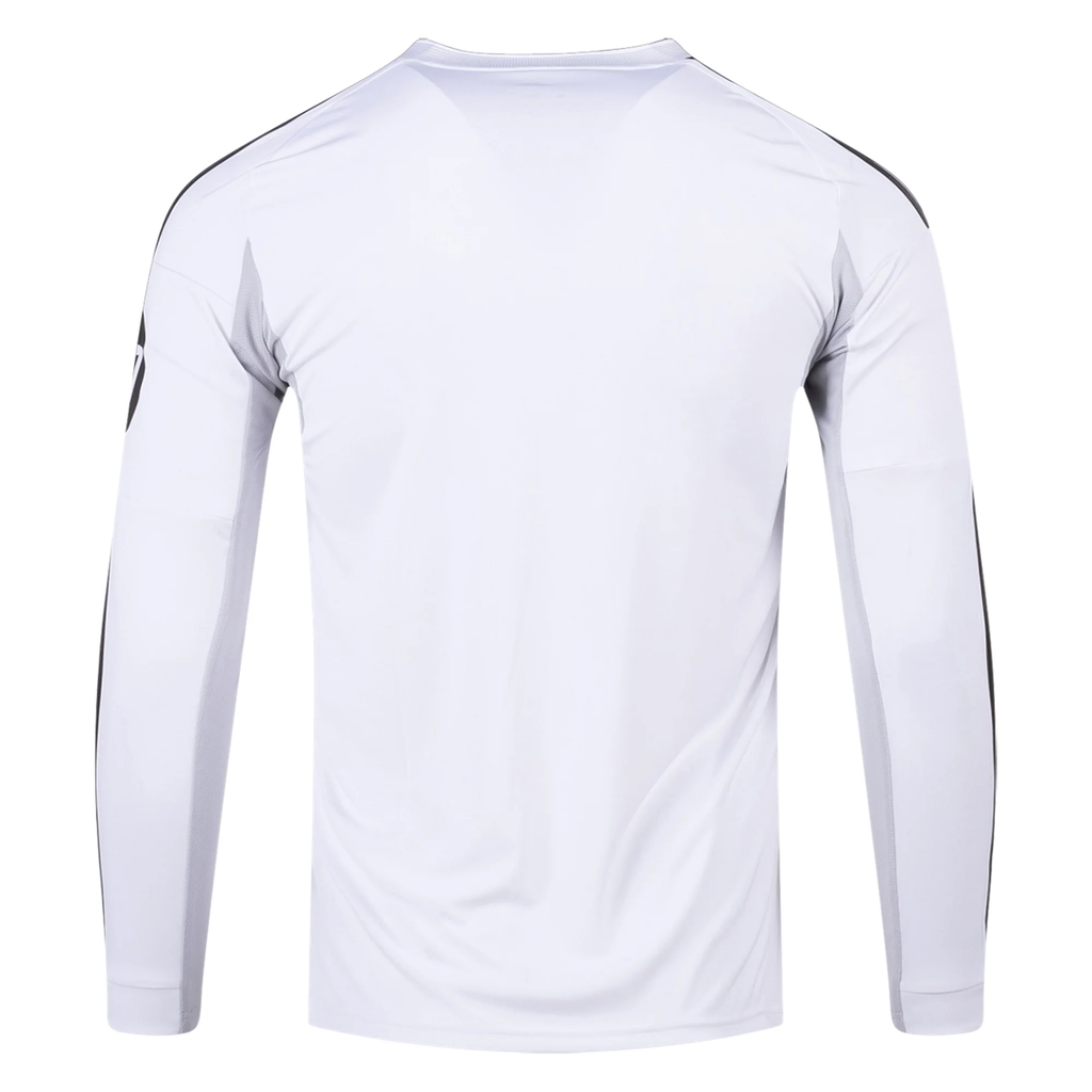 adidas Real Madrid Long Sleeve Home Jersey 25/26 (White)