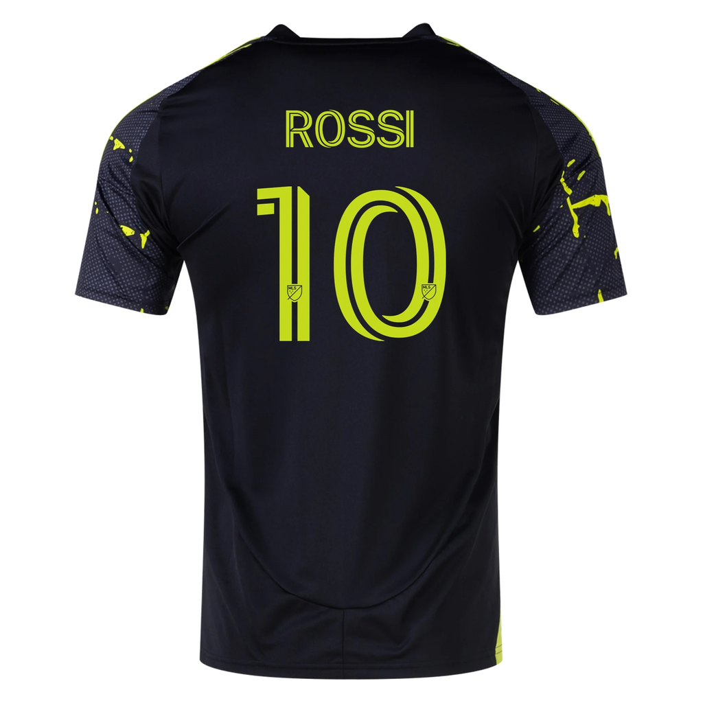 adidas Columbus Crew Diego Rossi Away Jersey 25/26 (Black/Yellow)
