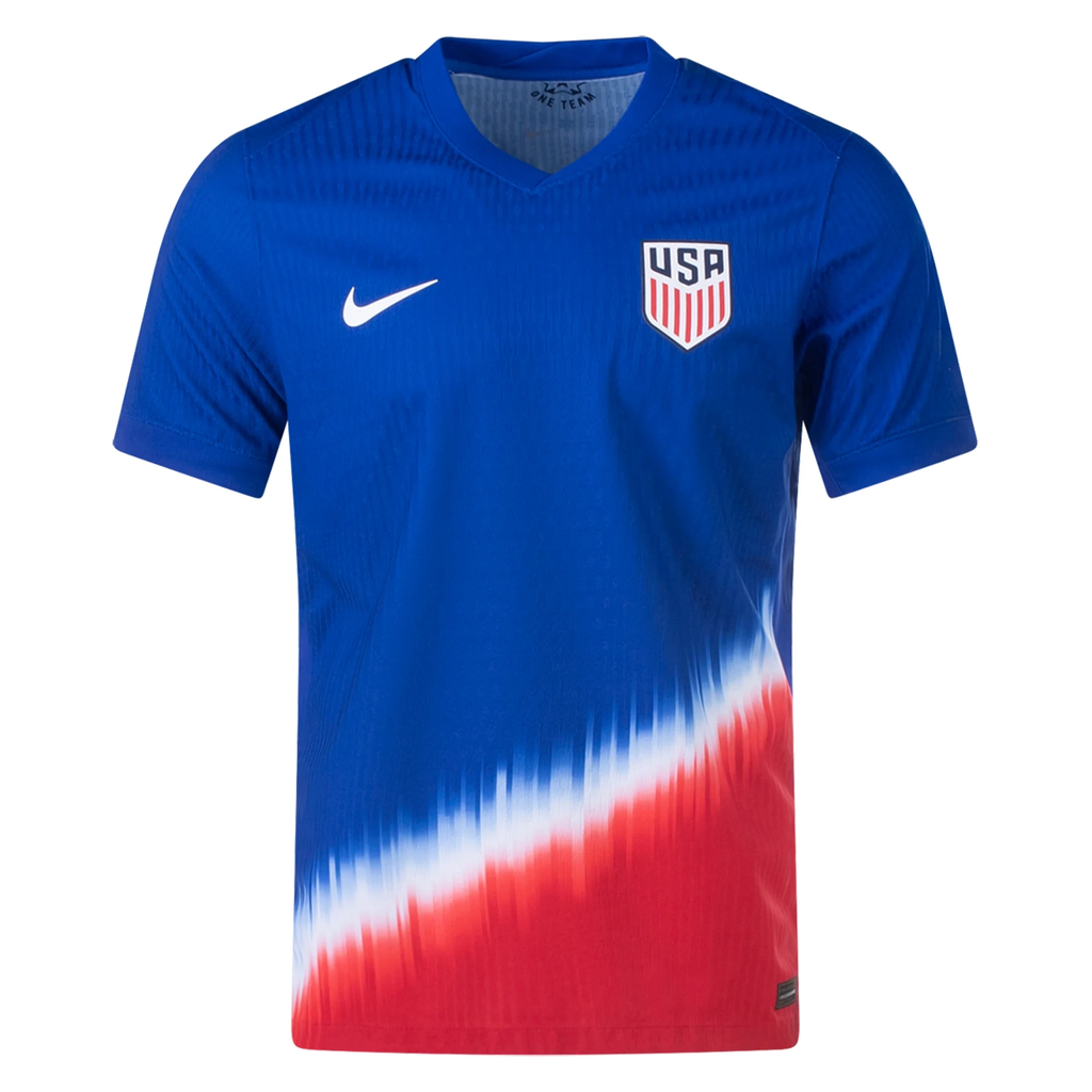 Nike United States Match Authentic Away Jersey 24/25 (Old Royal/Sport Red/White)